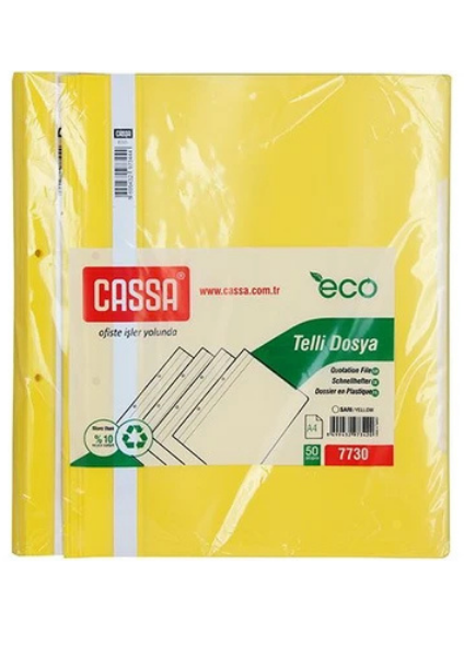 Cassa Telli Dosya Eco Sarı